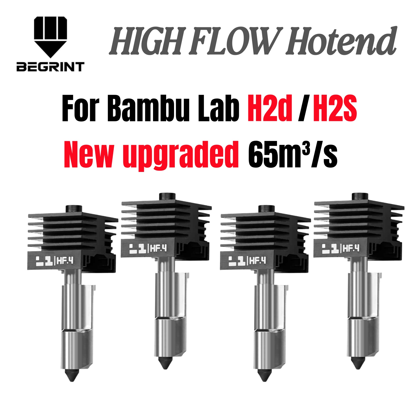 Hotend 0.4Mm - For Bambu Lab H2S H2D High