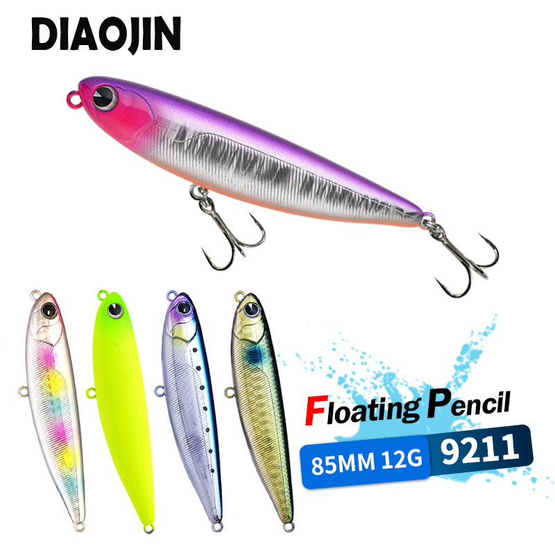 Cobra Extruder - 85mm 12g Floating Pencil Fishing Lures