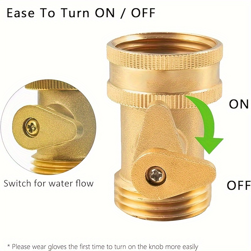 2pcs/set Brass Garden Hose Noz - Nozzle Brass 评论和价格