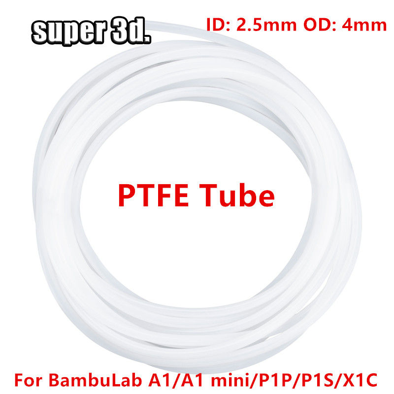 1/2/50M Bambu Lab PTFE Tube ID - Bowden Tube 评论和价格