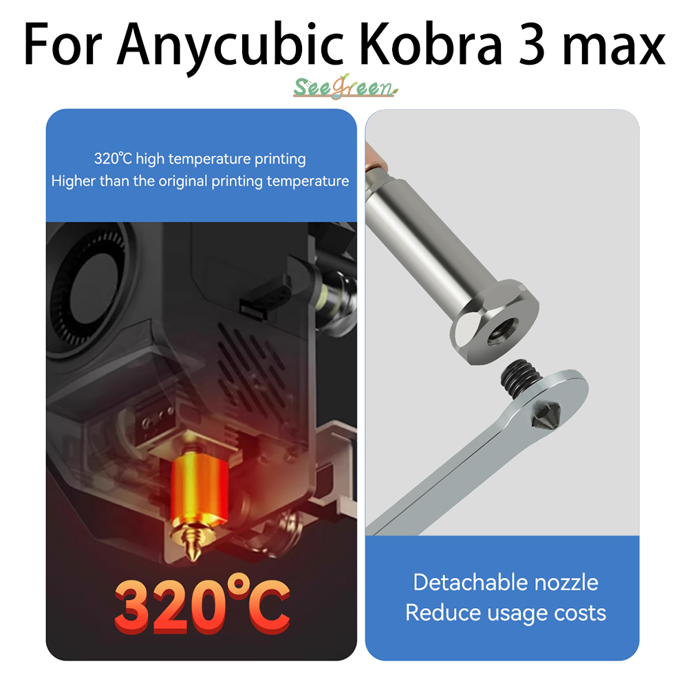 New Upgrade Nozzle For Anycubi - Hotend 0.4Mm 评论和价格