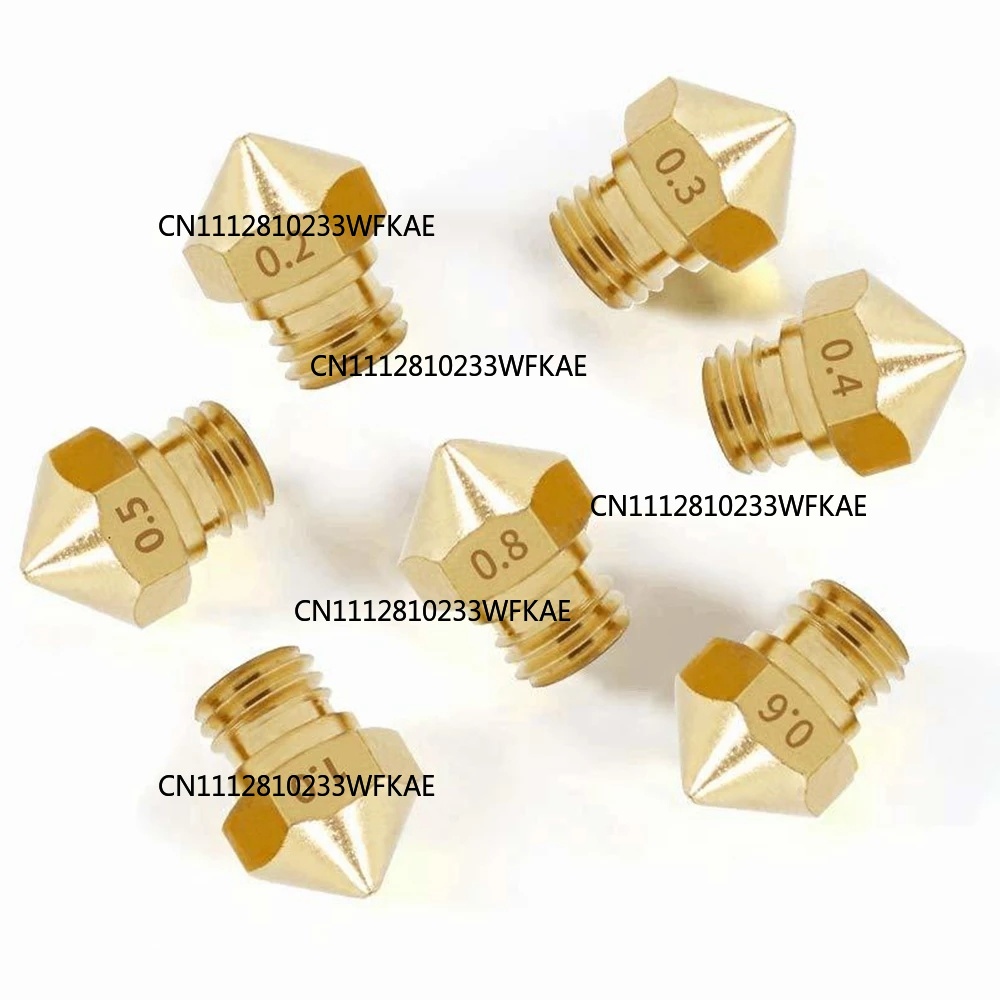 5pcs MK10 M6 Extruder Nozzle 1 - Printer Nozzle 评论和价格