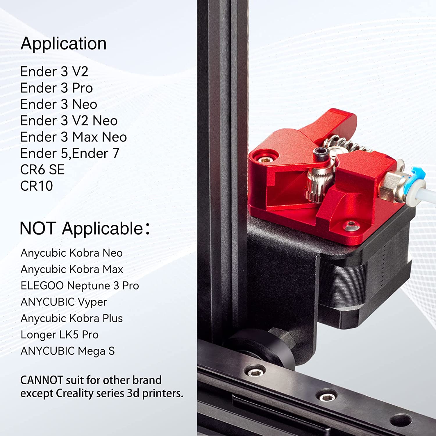 Upgrade Kit Dual Gear Extruder - Bowden Tube 评论和价格
