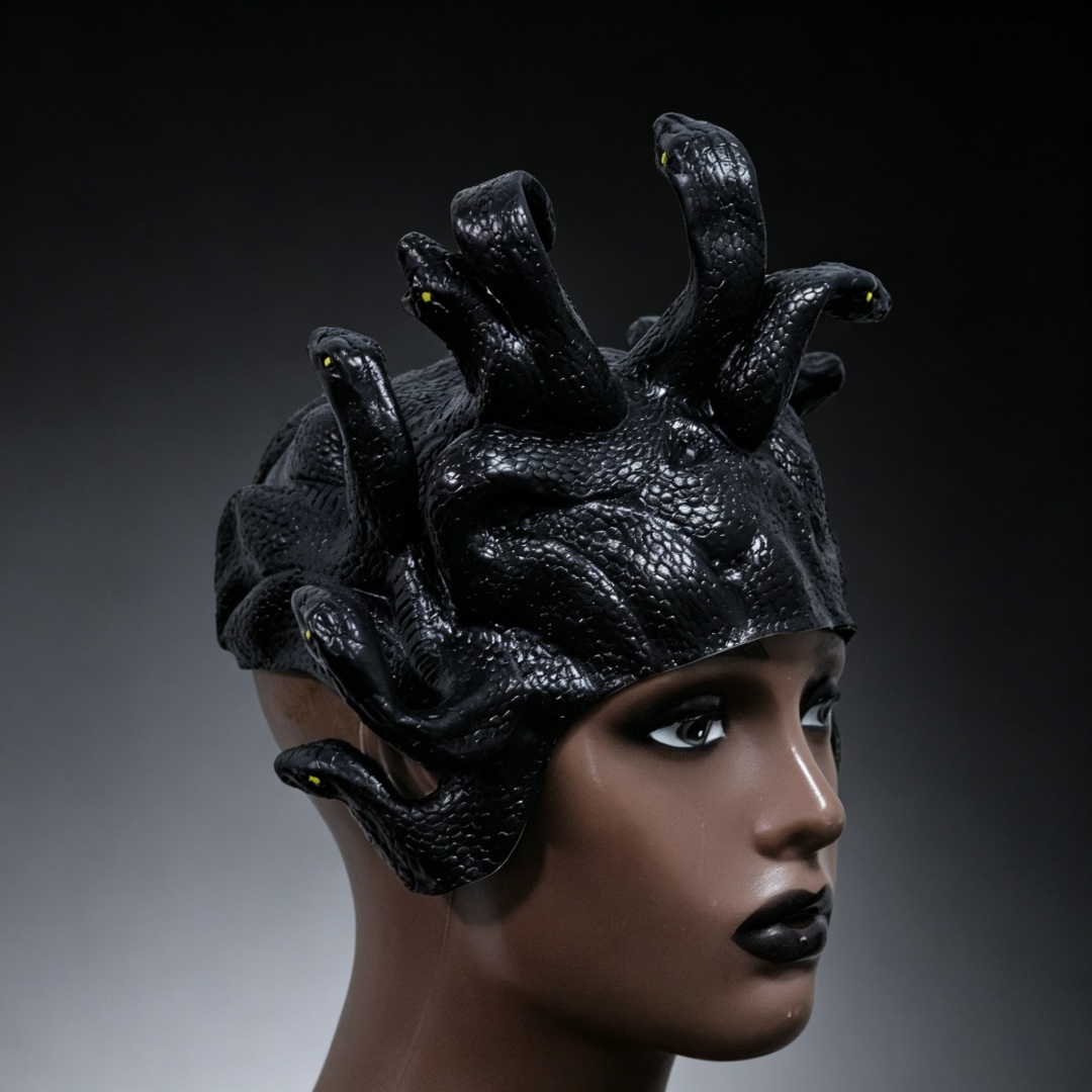 Snake Shaped Wig Mask For Wome - Cobra Extruder 评论和价格