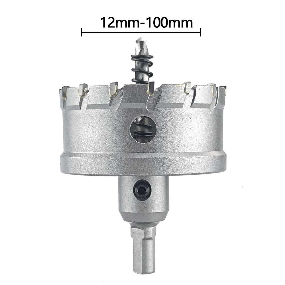 1Pc 12-100mm TCT Hole Saw Tung - Nozzle Tungsten 评论和价格